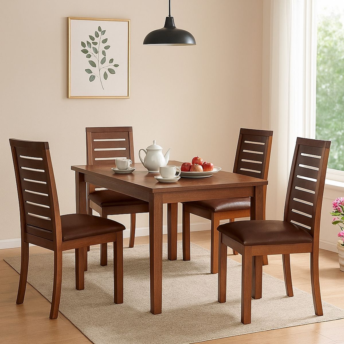 LATAM HOME - Silla Tenerife Chocolate 96x47x49 cm