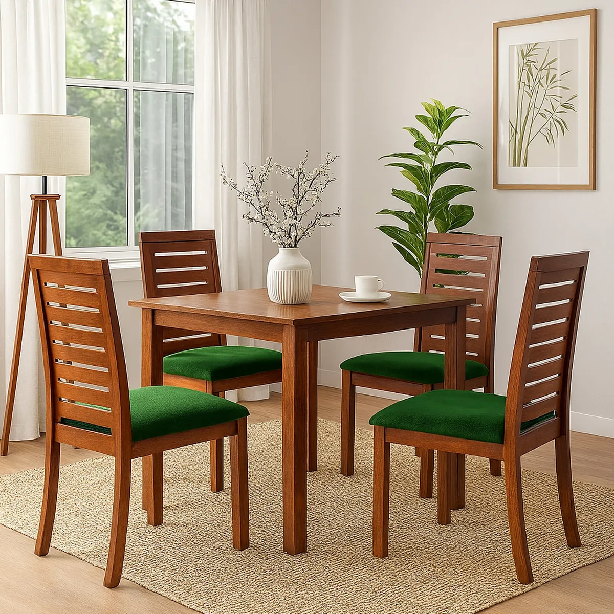 LATAM HOME - Silla Tenerife Verde 96x47x49 cm