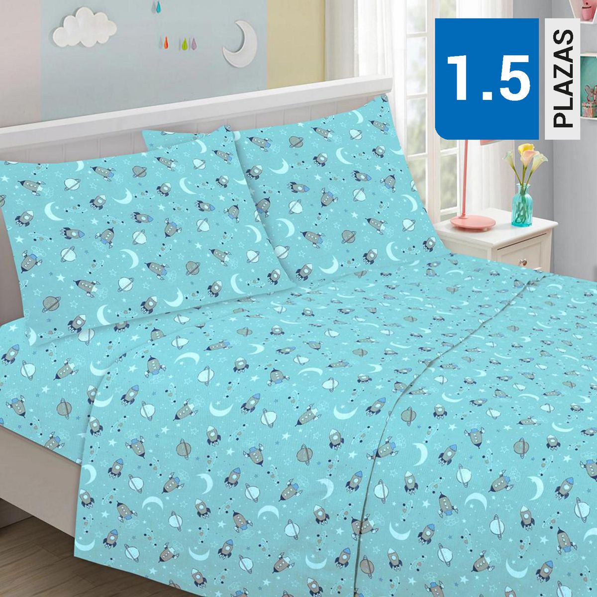 ILLUSIONS - Sabana 144 Hilos Infantil Lady