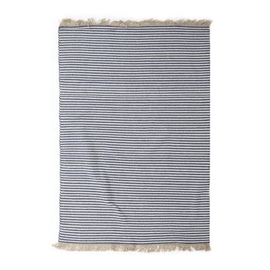 Alfombra Natural Stripe 160X230 25320 Azul