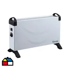 KENDAL - Calefactor Eléctrico 2000 W Radiación KCE-DL06