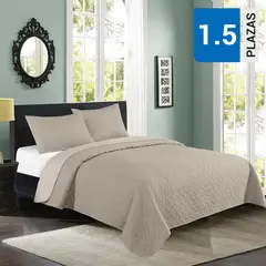 ILLUSIONS - Cubrecama Quilt Bicolor