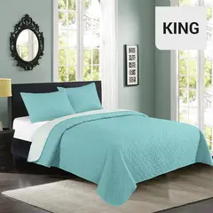 ILLUSIONS - Cubrecama Quilt Bicolor