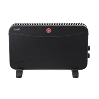 Convector Eléctrico 2000 W Convección HMP 2000 Negro