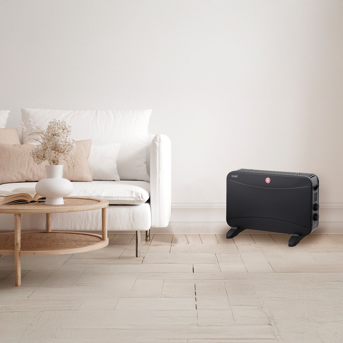 URSUS TROTTER - Convector Eléctrico 2000 W Convección HMP 2000 Negro