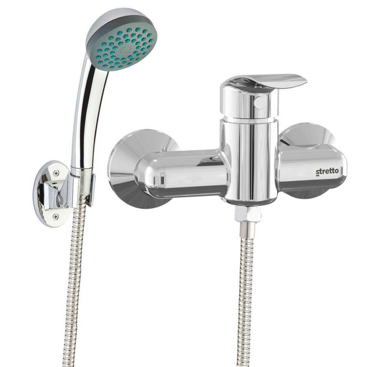 STRETTO - Monomando Ducha Capri Cromado