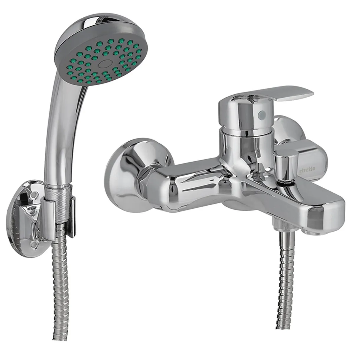 STRETTO - Monomando Tina Ducha Capri Cromado