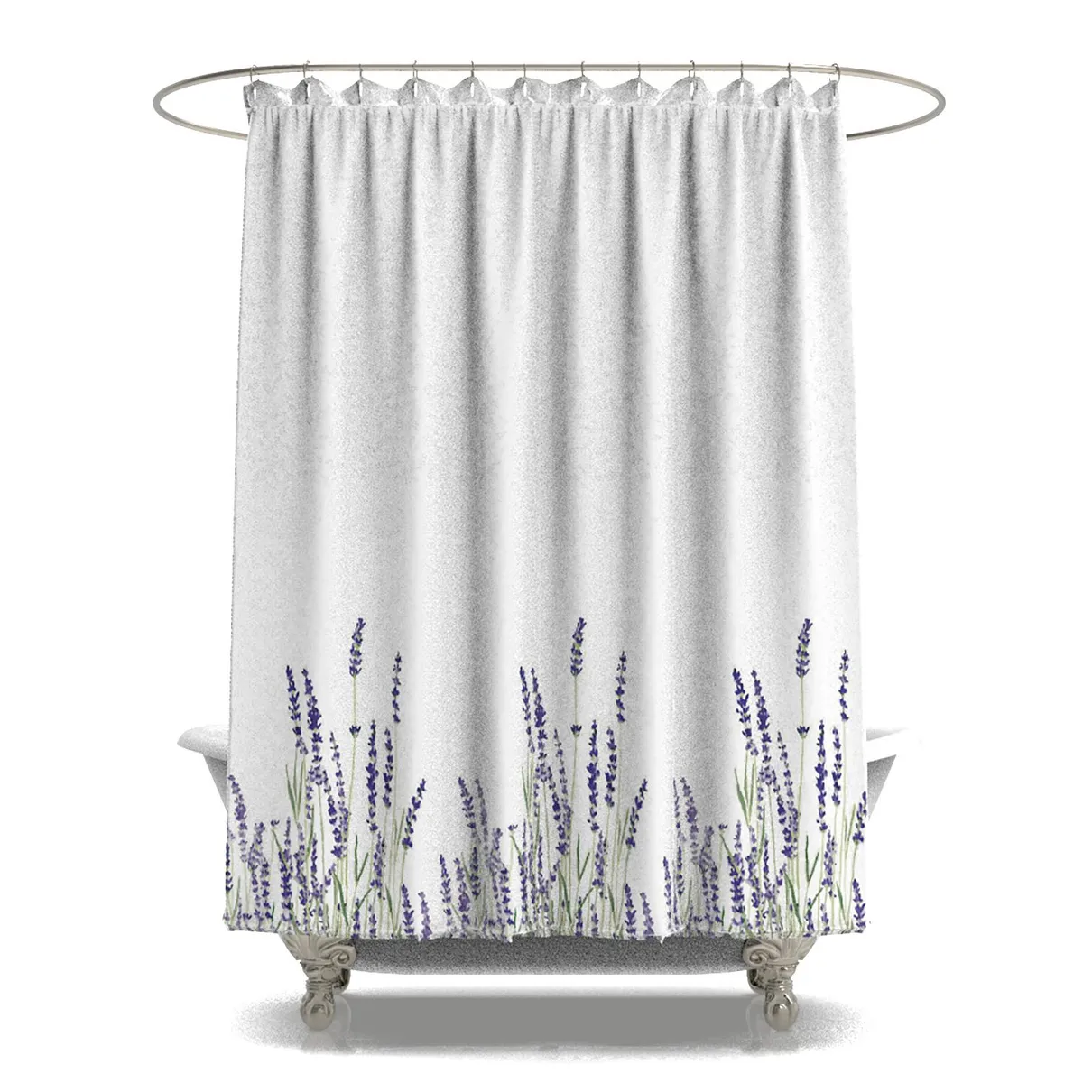 DECO EXPRESS - Cortina microfibra lavanda