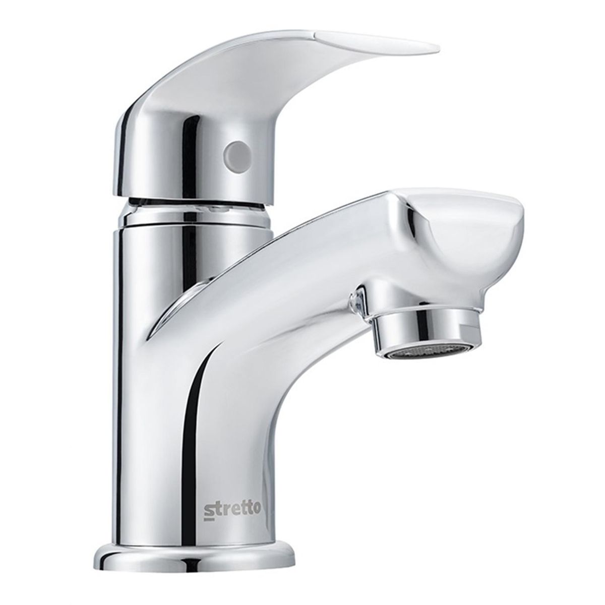 STRETTO - Monomando Lavatorio Capri Cromado