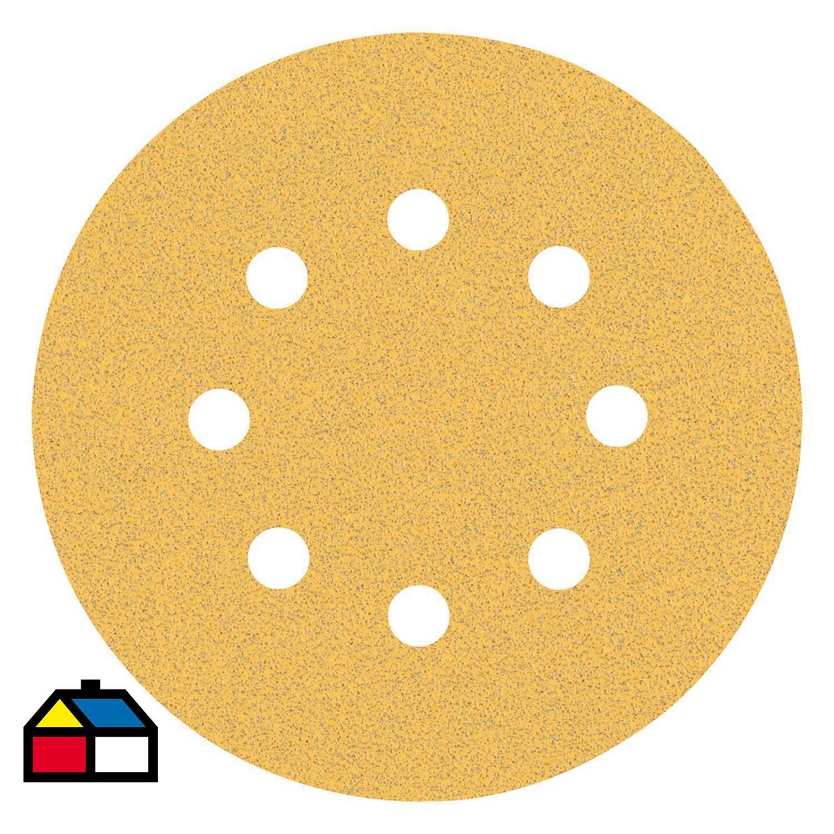 BOSCH - Lija excéntrica para madera pintura 125mm - grano 80 50 u