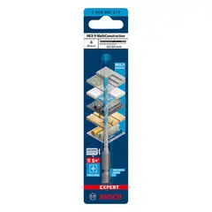 BOSCH - Broca multiconstruction 4mm - toma hexagonal 1/4