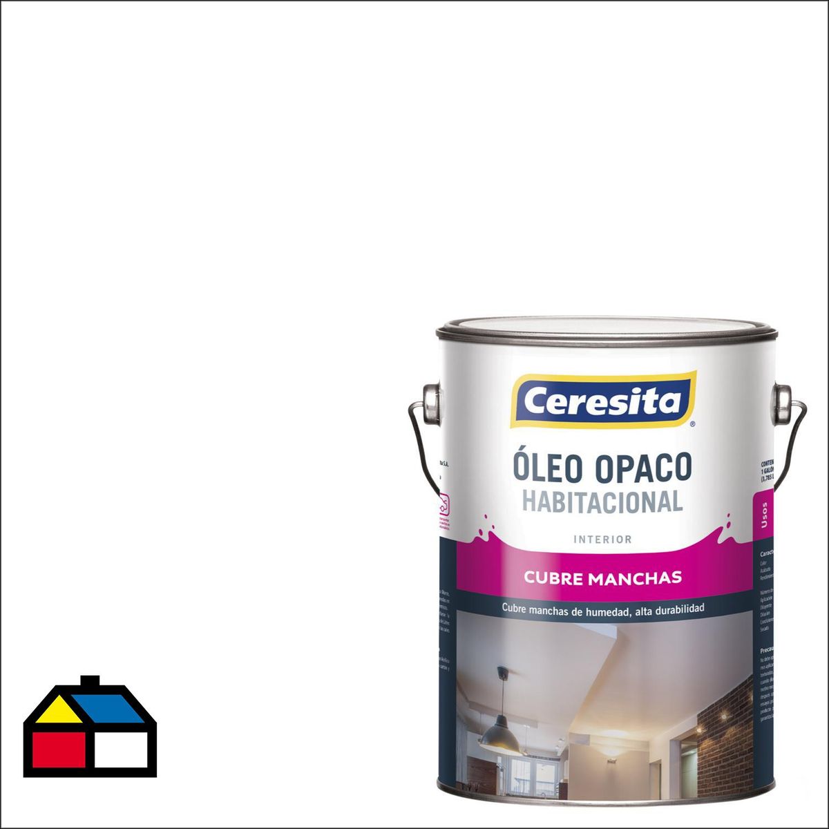 CERESITA - Óleo Ópaco Mate 1 galón(es) Blanco 