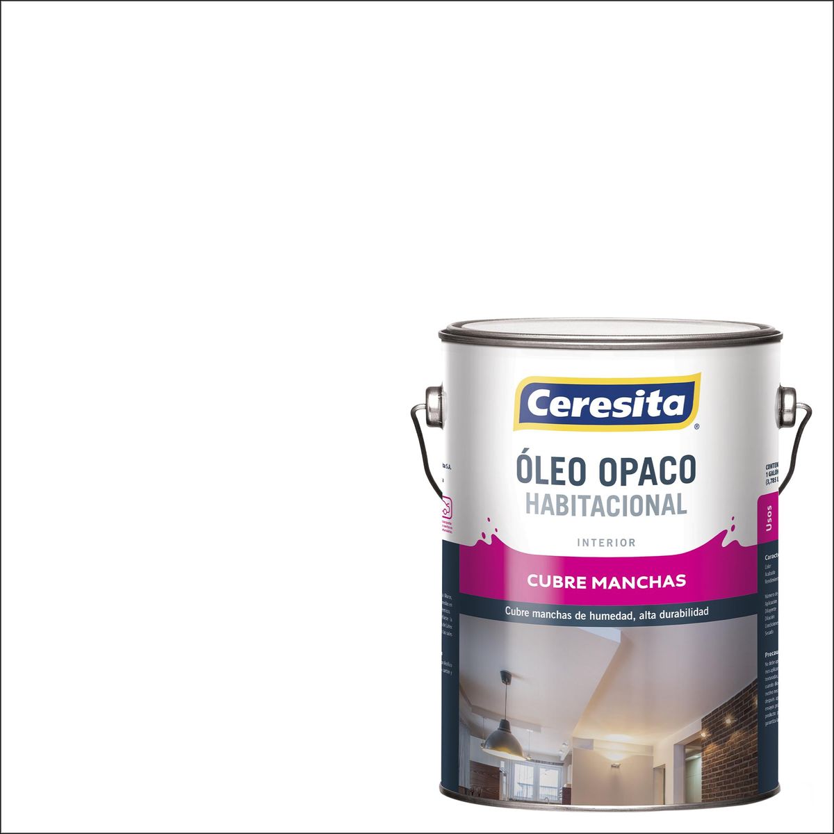 CERESITA - Óleo Ópaco Mate 1 galón(es) Blanco 