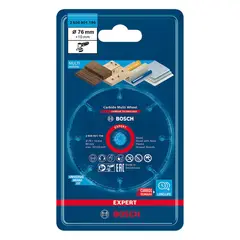 BOSCH - Disco de corte madera carbide multi-wheel 76mm