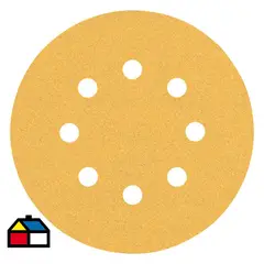 BOSCH - Lija Excéntrica Para Madera Pintura 125Mm - Grano 100 50 U
