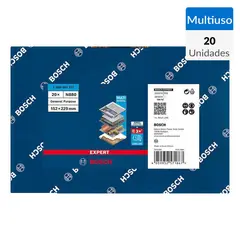BOSCH - Paño abrasivo n880 - 152x229mm - uso general
