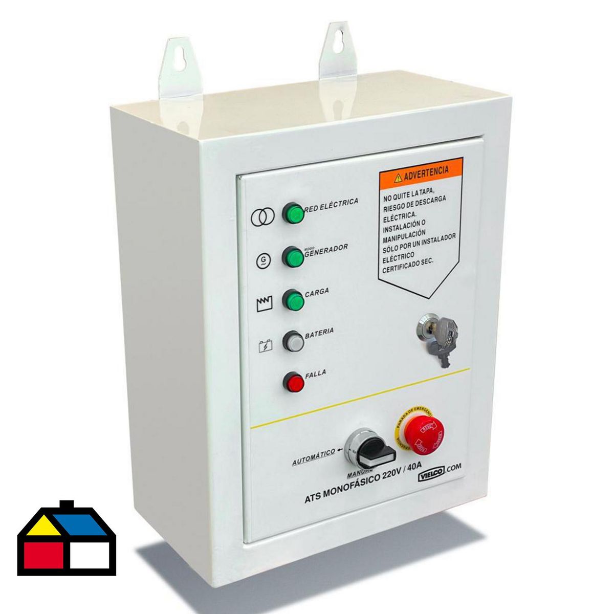 POWER PRO - Tablero de transferencia automática 40A monofásico