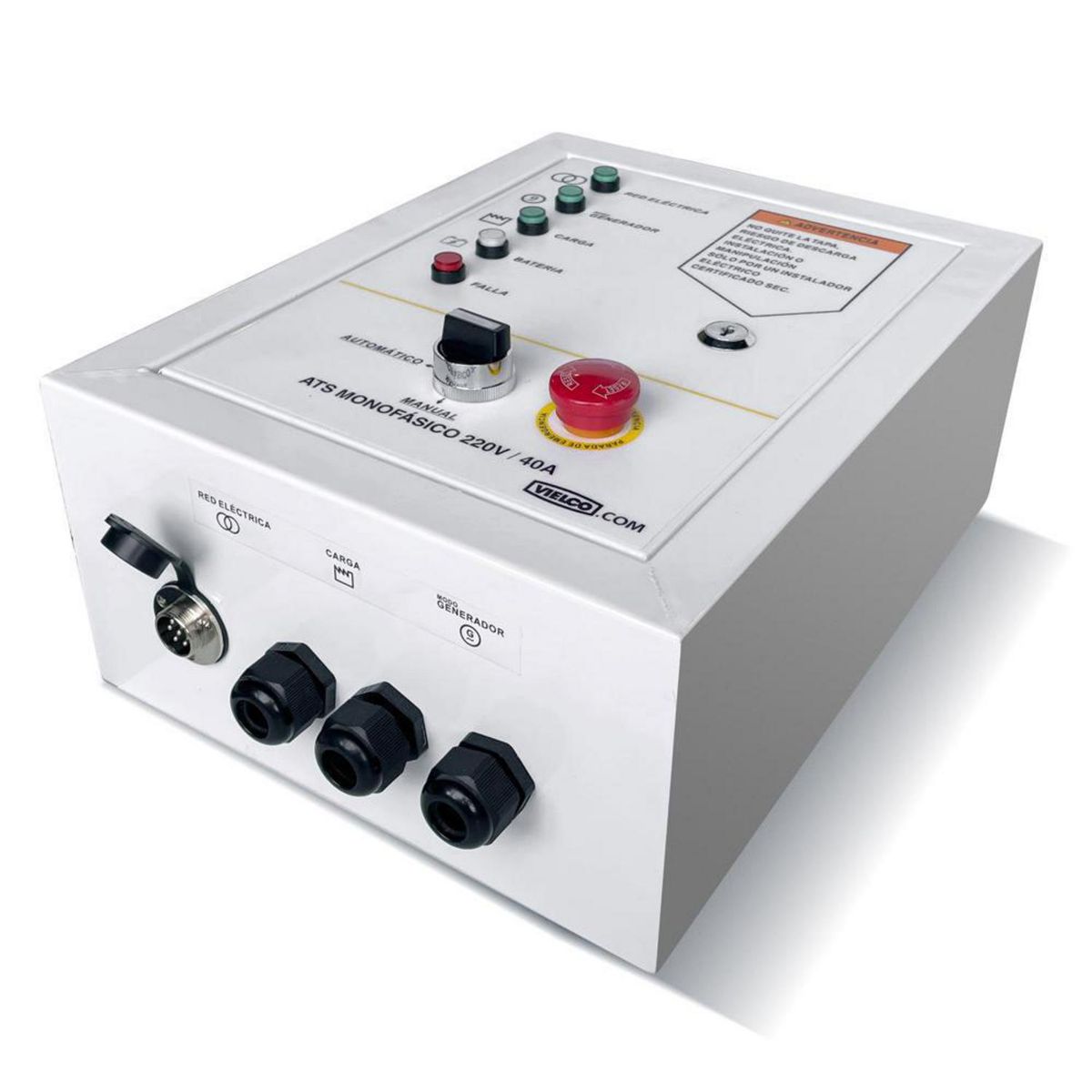 POWER PRO - Tablero de transferencia automática 40A monofásico