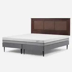 ROSEN - Cama King Europea Pratta Gris