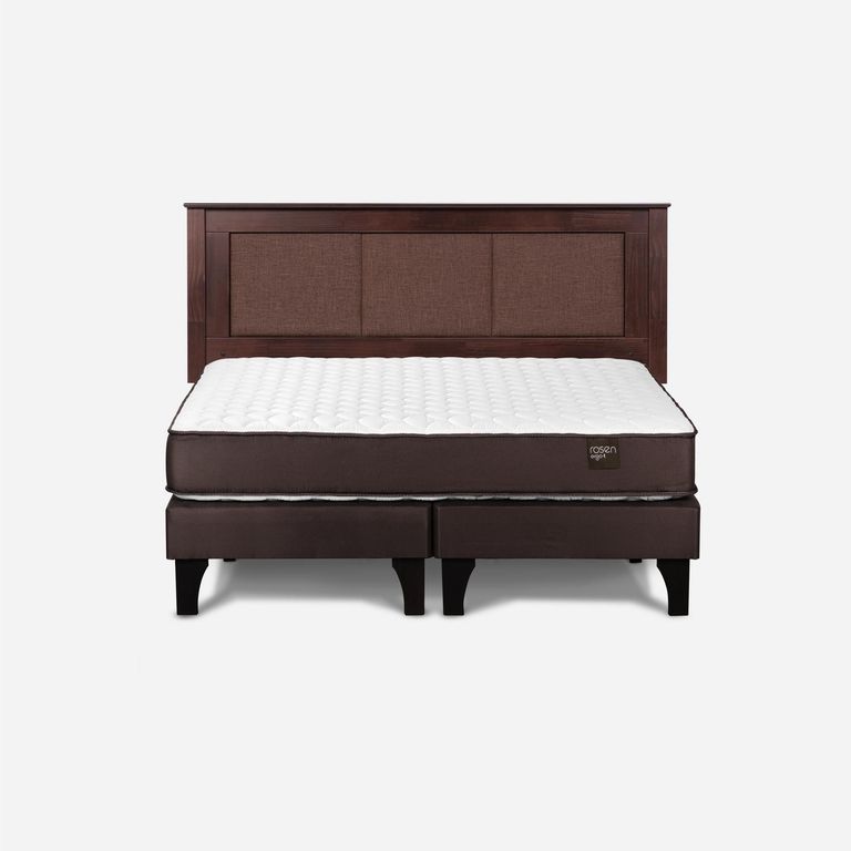 Cama 2 Plazas Europea New Ergo T + Respaldo