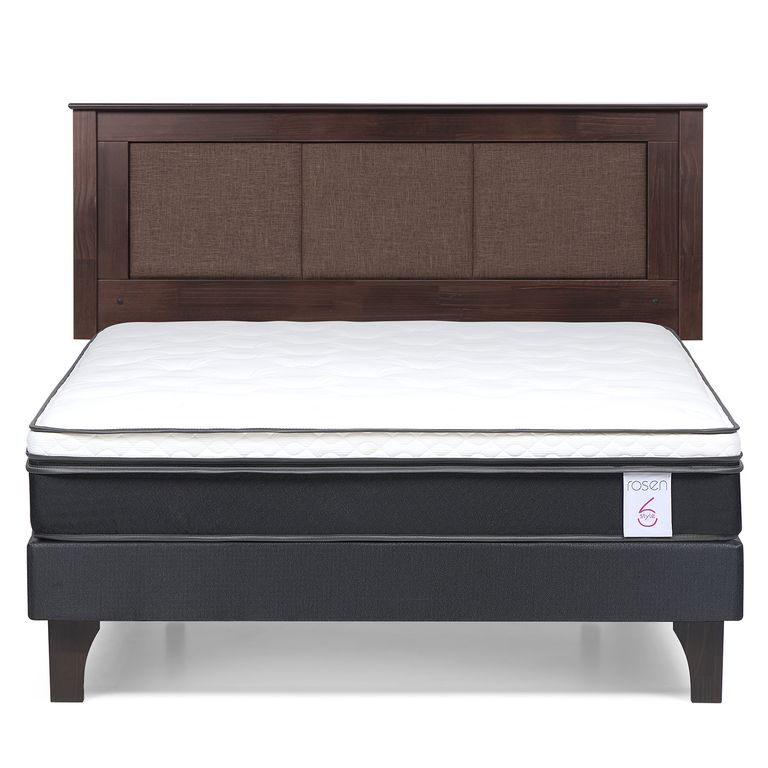 ROSEN Cama 2 plazas Europea Style 6 Café
