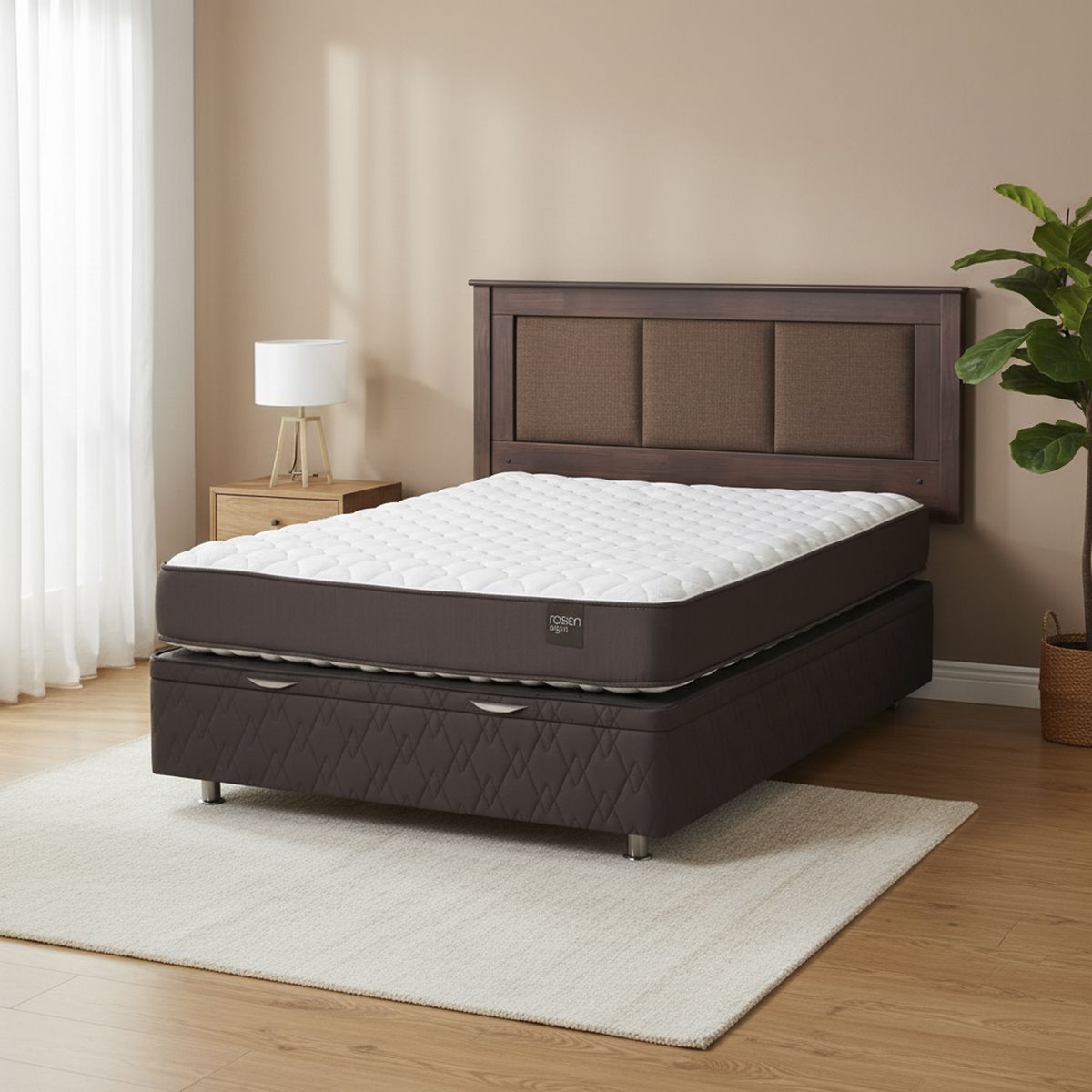 ROSEN - Boxet 2 plazas Regulable Ergo T Café