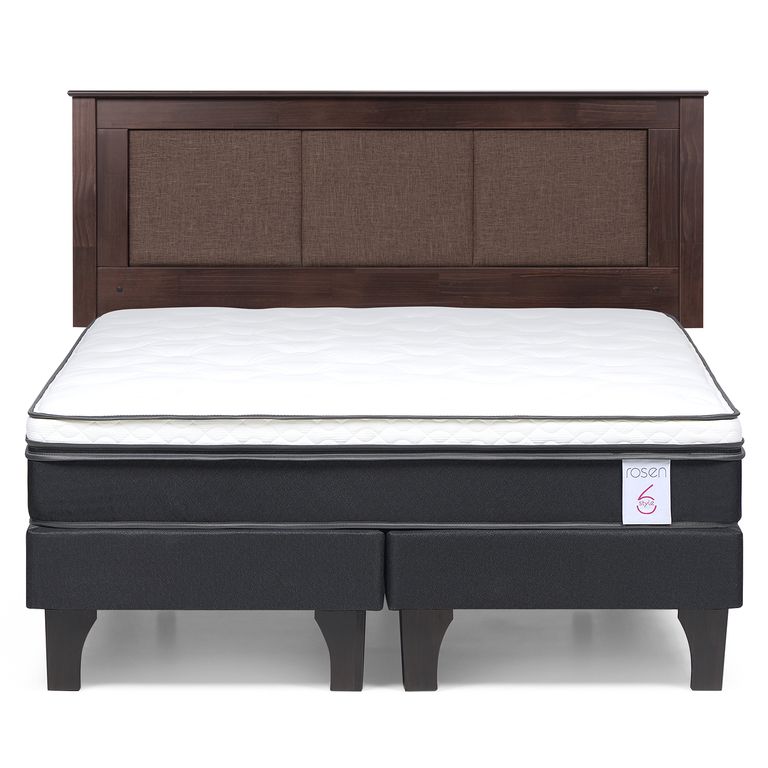 Cama 2 plazas Europea New Style 6 Café