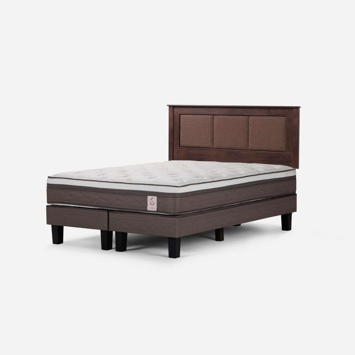 ROSEN - Cama 2 Plazas Europea Style 6 + Respaldo