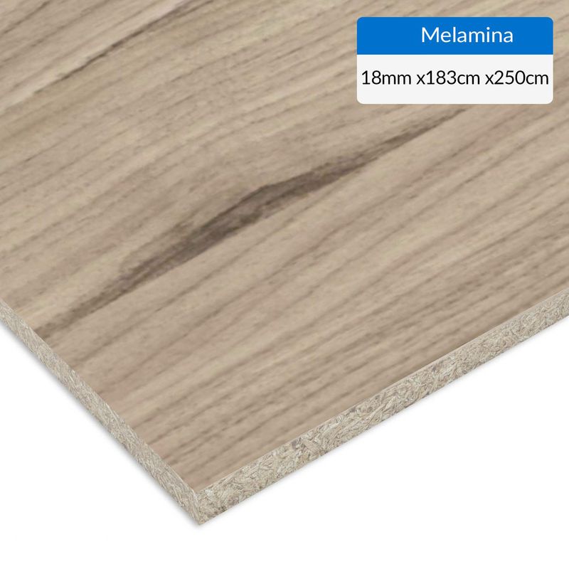 IMPERIAL - Melamina Nogal ceniza 18 mm 183x250 cm