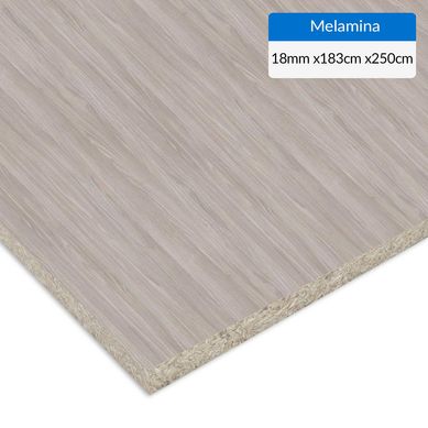 Melamina Pinot gris 18 mm 183x250 cm