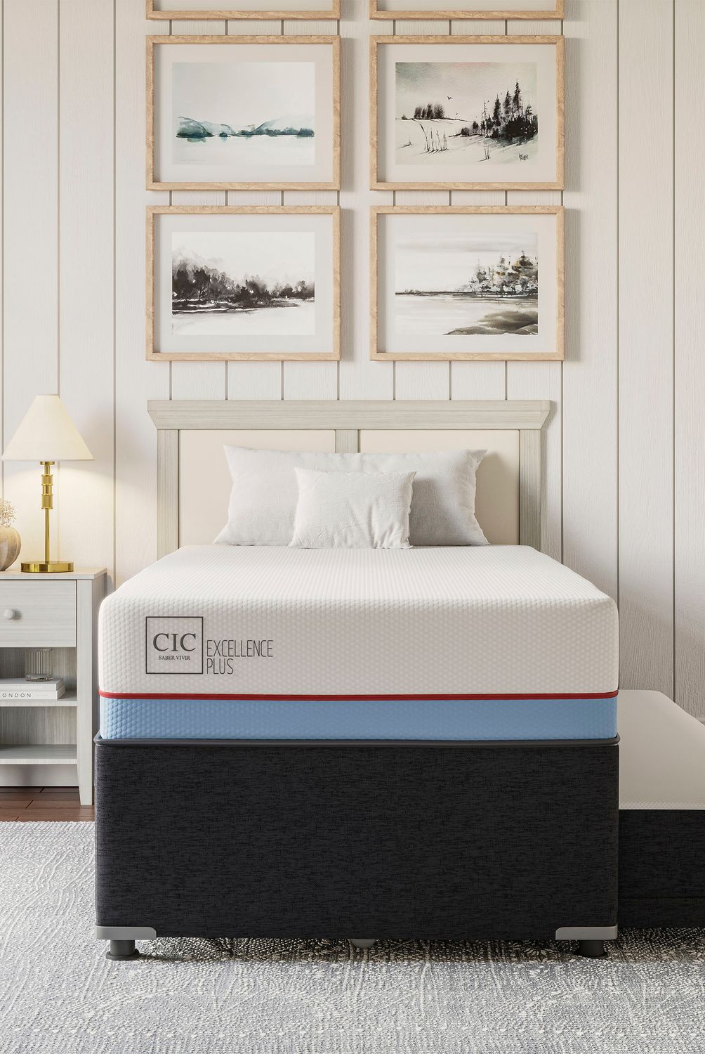 CIC - Cama nido 1.5 plazas Excellence Plus Black Solo