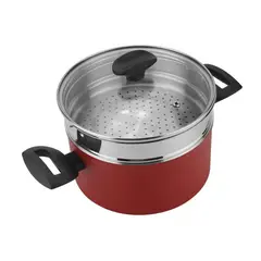 Fagor - Olla + vaporera antiadherente máxima 20 cm