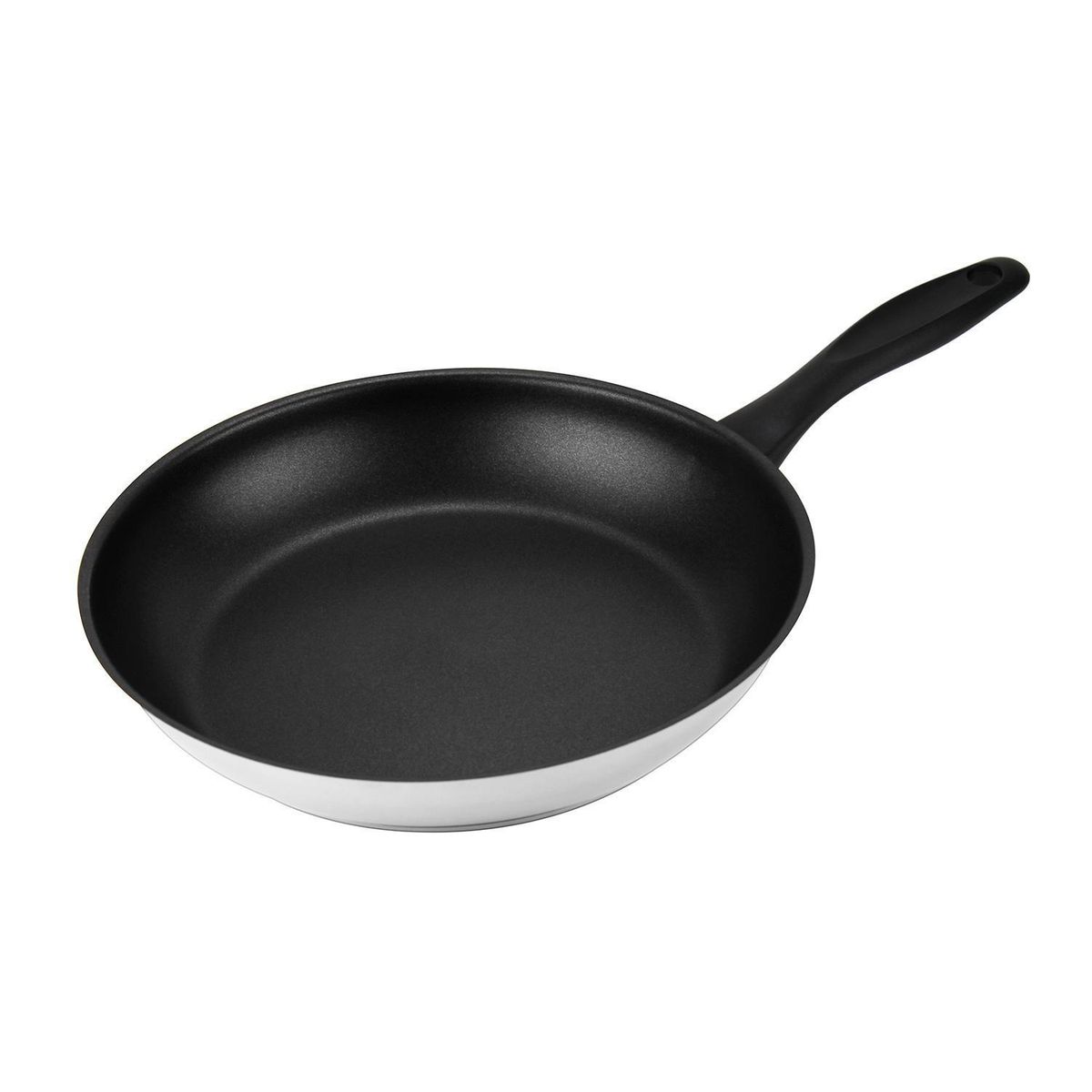 Fagor - Sartén Antiadherente 28 cm Acero inoxidable Plateado