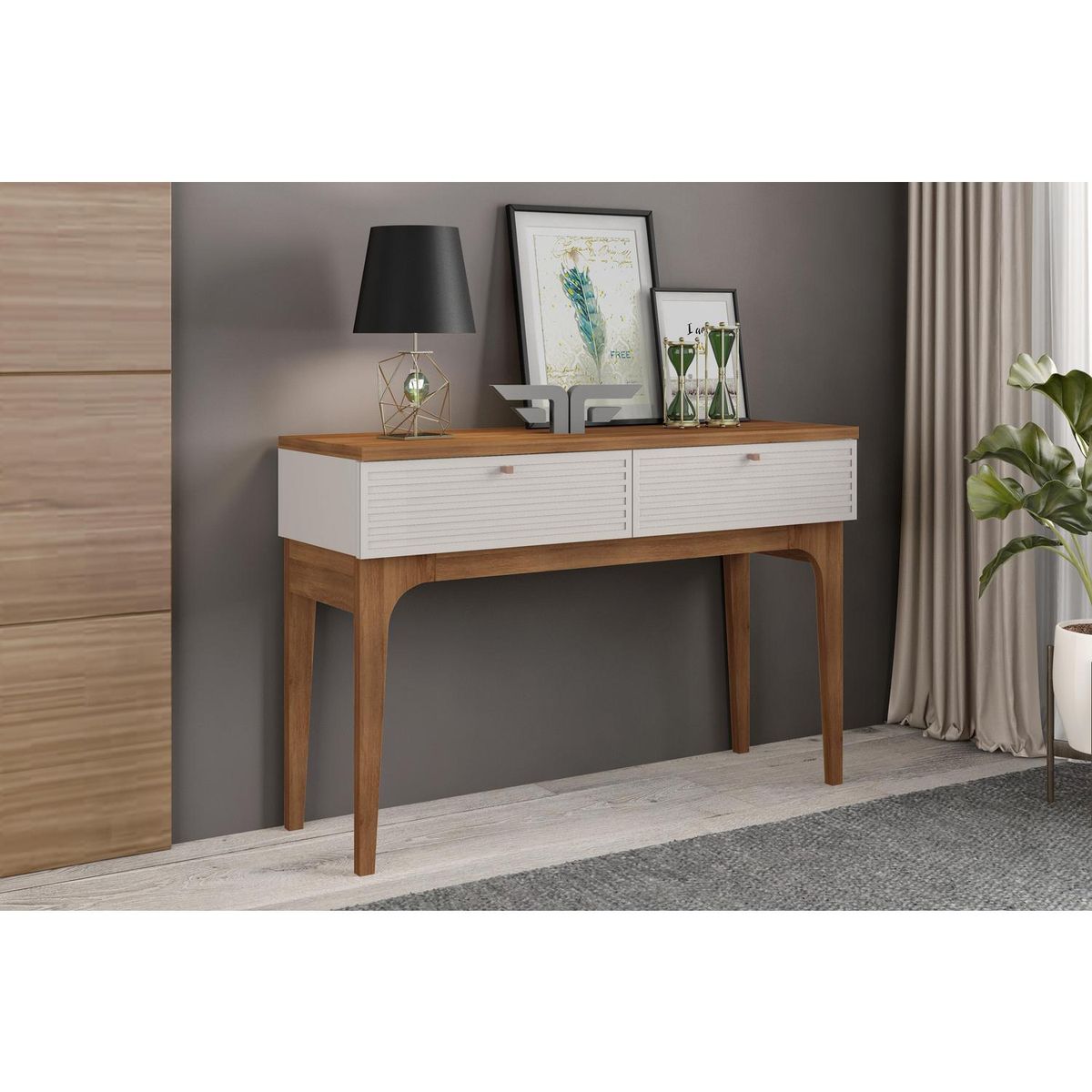 EXIT - Arrimo Veneza diseño moderno 120x38,8x80 cm beige/matte