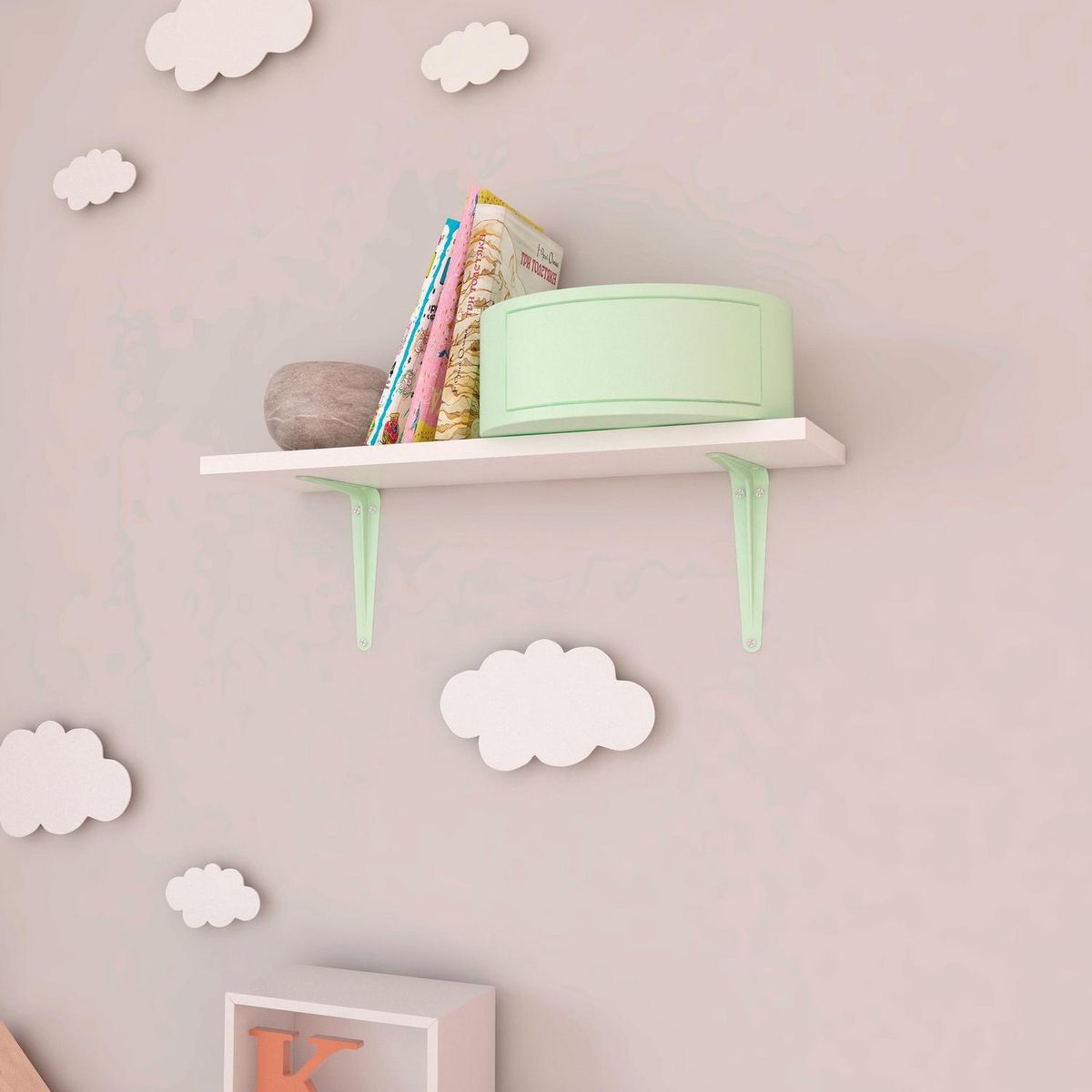 DUCASSE - Soporte escuadra 13x15 verde