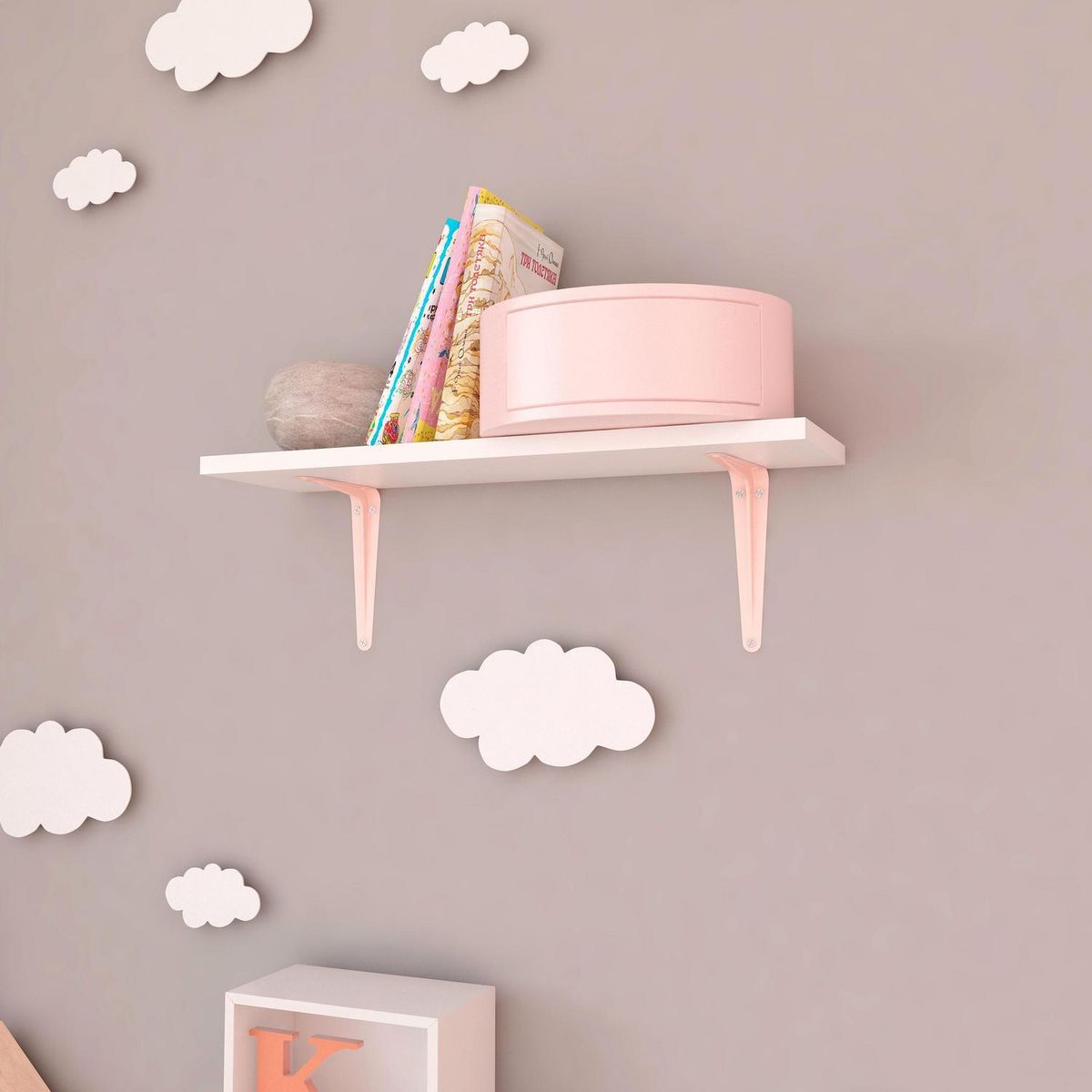 DUCASSE - Soporte escuadra 15x20 rosado