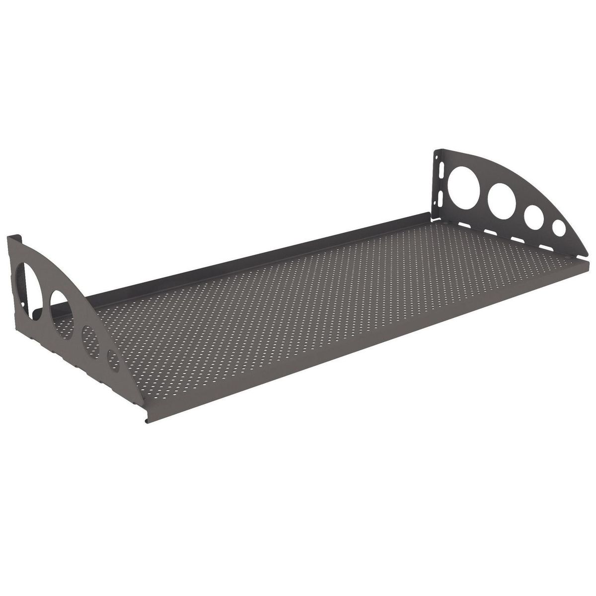 DUCASSE - Repisa Click Matisse Acero 1 Nivel(es) 22x4x62 cm Gris