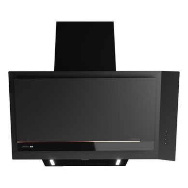 Campana Vertical 80 cm Negro Mate DVI 88 INFINITY G1