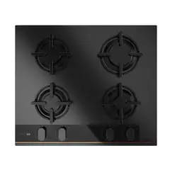 TEKA - Encimera Gas 4 Platos Negro GBC 64 INFINITY G1