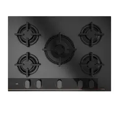 TEKA - Encimera Gas 5 Platos Negro Mate GBC 75 INFINITY G1