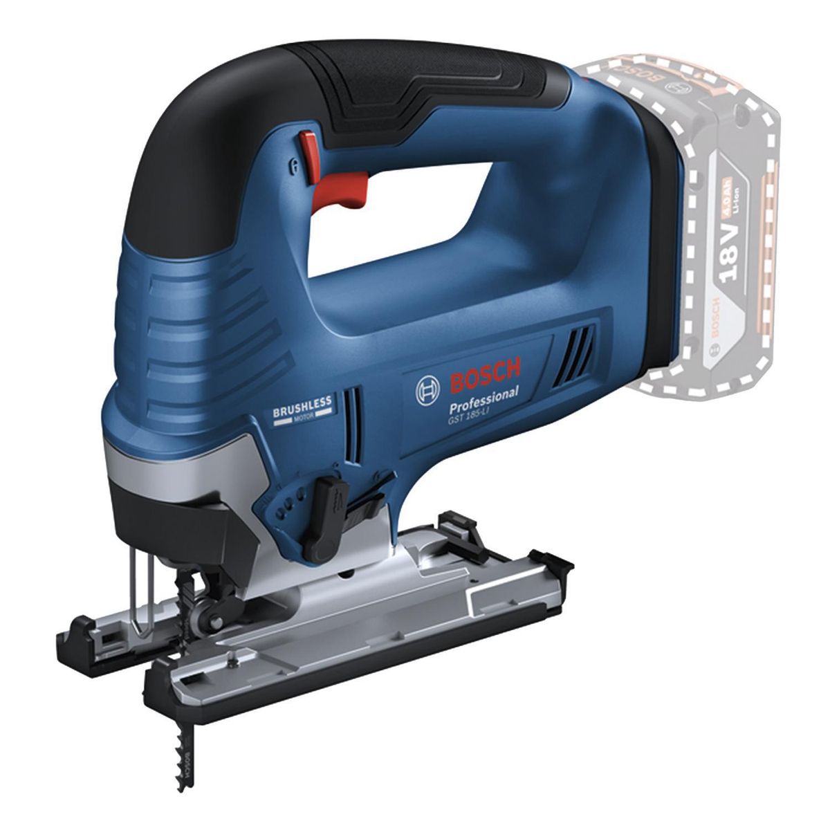 BOSCH - Sierra caladora inalámbrica 18V sin batería