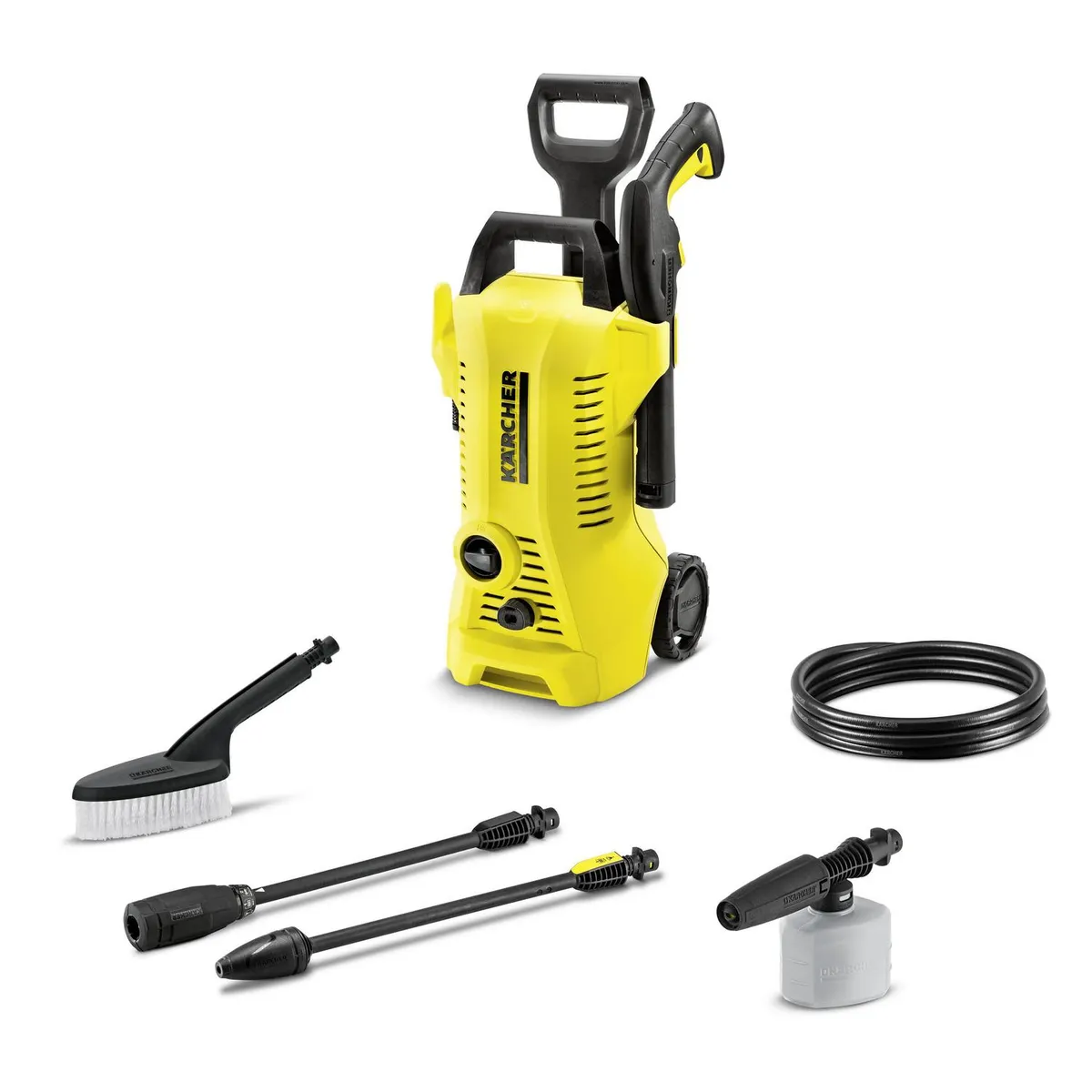 KARCHER - Hidrolavadora Eléctrica 1400 W 110 Bar K2 POWER CONTROL CAR KIT