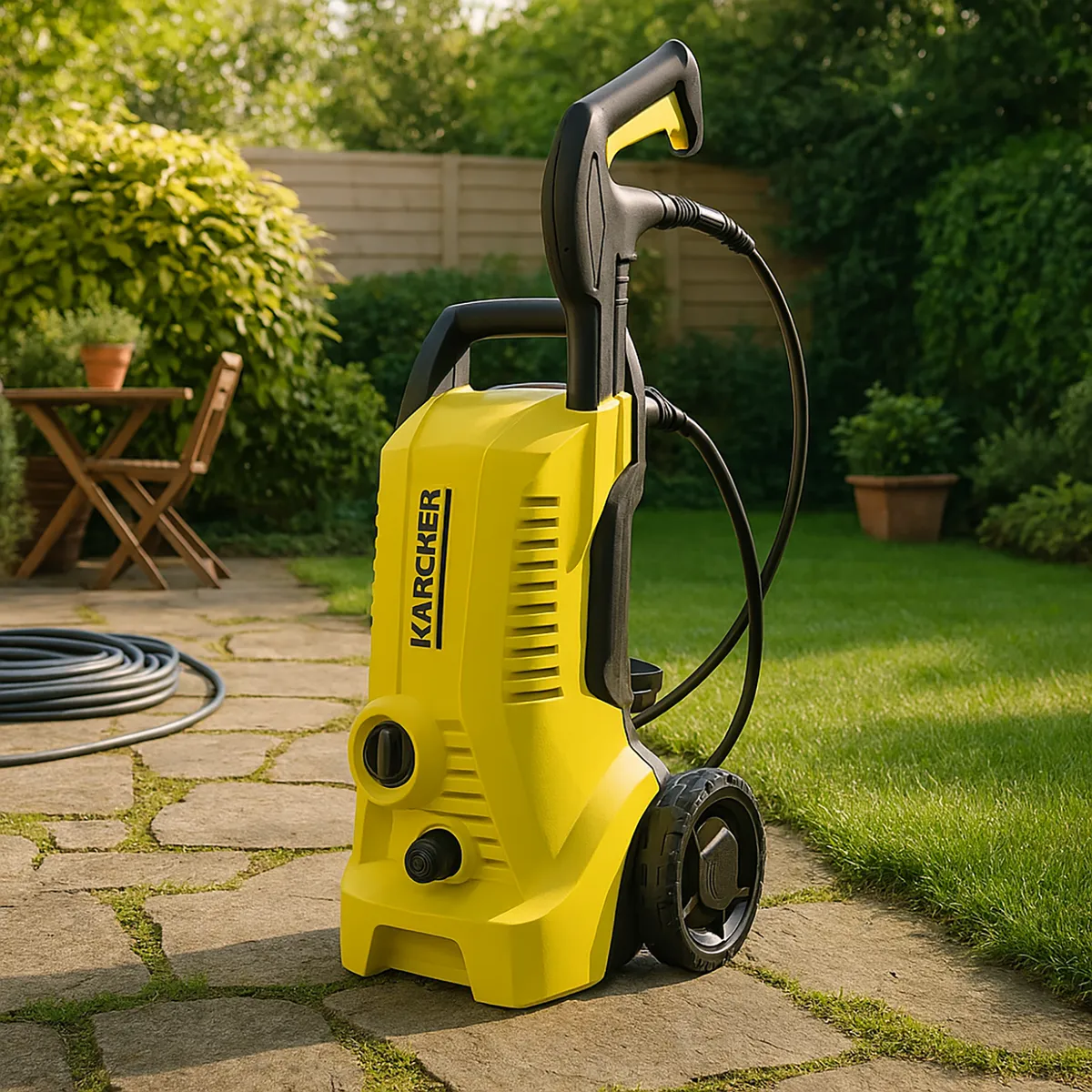 KARCHER - Hidrolavadora Eléctrica 1400 W 110 Bar K2 POWER CONTROL CAR KIT