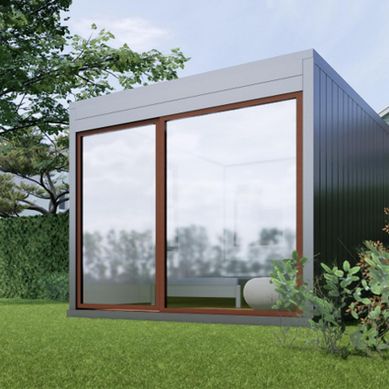 Espacio modular aislado Peumo de 8,3 m2. Incluye despacho