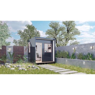 Espacio modular aislado Arrayn de 5,5 m2. Incluye despacho