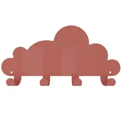 DUCASSE - Percha Nube Acero Rosado