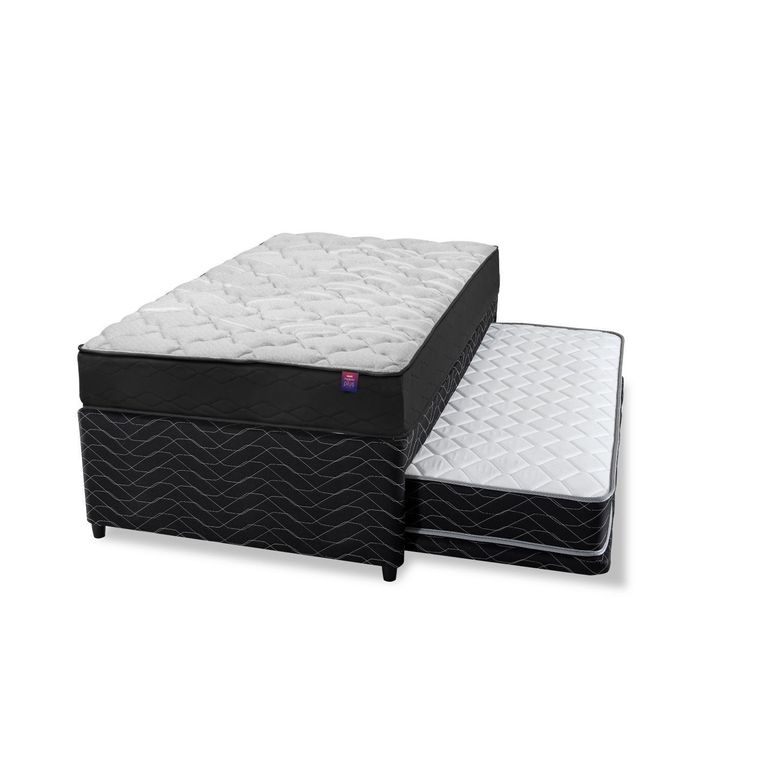 Diván 1.5 plazas Nido Therapedic Plus Negro