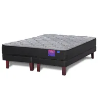 Cama 2 plazas Europea Therapedic Plus Negro