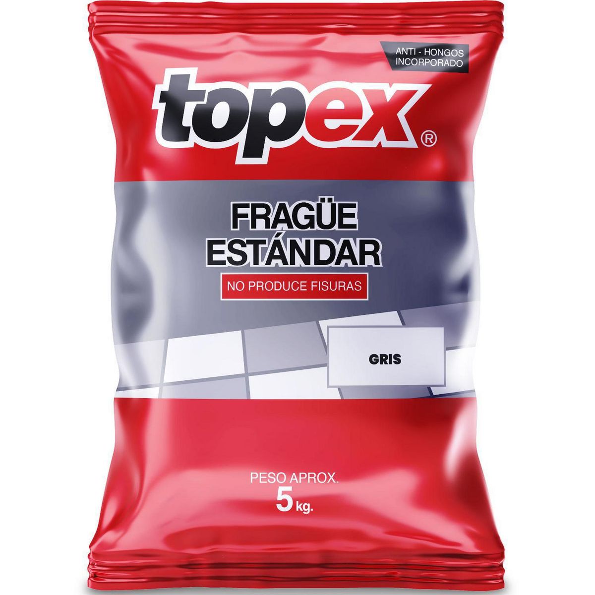 TOPEX - Fragüe Estándar Gris 5 kg