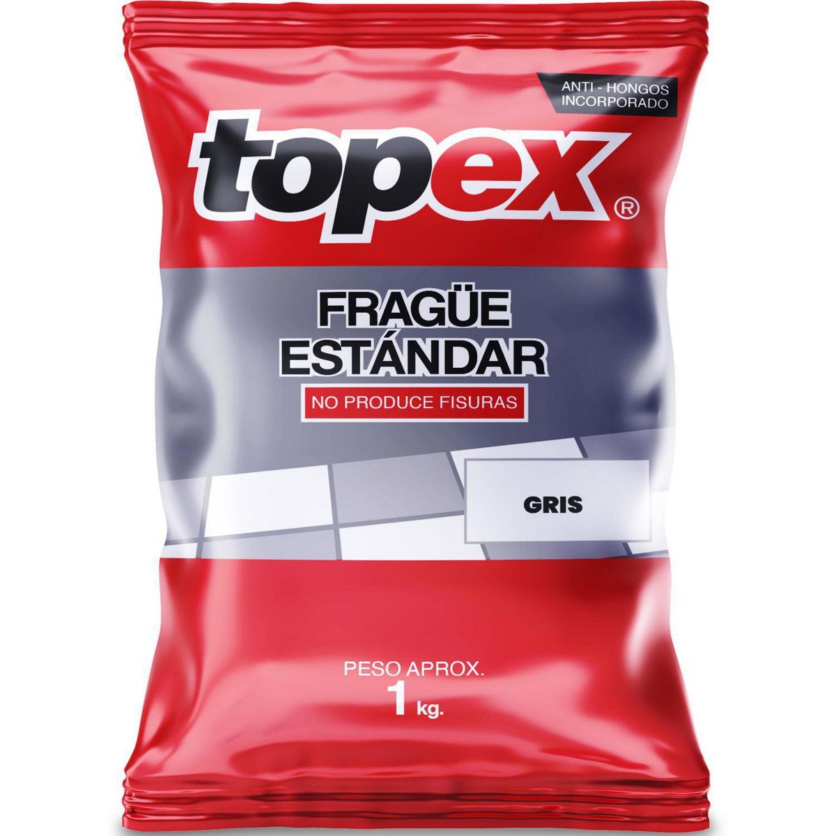 TOPEX - Fragüe Estándar Gris 1 kg